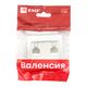 Фото №3 Валенсия лицевая панель розетки RJ-45 2-местная жемчуг EKF PROxima