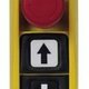 Фото №4 Пост кнопочный подвесной 2 кнопки с колпачком + 1 кнопка аварийного останова (XACA2113)