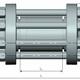 Фото №3 Затвор обратный DN80 PN40 L=305мм межфланцевый с КОФ из нержавеющей стали (ЗО DN80 PN40 305 межф. с КОФ нж.ст.)