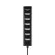 Фото Разветвитель USB на 7 портов черный (etm18-4107)