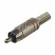 Фото Разъем штекер RCA металл пайка ZN черный/красный PROCONNECT (etm14-0405-4)