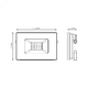 Фото №6 Прожектор светодиодный ДО-20 Вт 1745 Лм 4000К IP65 200-240 В черный LED Elementary Gauss (613100220)