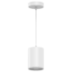 Фото №3 Светильник светодиодный ДПО 12 Вт 750 Лм 3000К цилинндр на подвесе 170-240 В 79х100 мм IP20 белый LED Overhead Gauss (HD039)