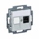 Фото №5 Розетка информационная ABB Levit RJ45 категория 5e и заглушка серый (5014H-A51017 16W)