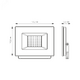 Фото №6 Прожектор светодиодный ДО-50 Вт 4475 Лм 4000К IP65 200-240 В черный LED Elementary Gauss (613100250)