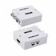 Фото Конвертер HDMI на 3 RCA, пластик, белый (etm17-6931)