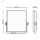 Фото №6 Прожектор светодиодный ДО-70 Вт 6300 Лм 6500К IP65 IK07 черный EVO Gauss (687511370)