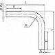 Фото №3 Поворот на 90 градусов D=50х1.2мм оцинкованный (6013-50)