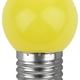 Фото №4 Лампа светодиодная для Белт-Лайт диод. шар, желт., 4SMD, 1W, E27 ERAYL45-E27 ЭРА LED Р45-1W-E27 ЭРА (Б0049576)