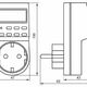 Фото №5 Розетка с таймером (недельная) TM24 (TM24)