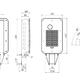 Фото №4 Светильник LED KEDR MARK (СКУ) 150Вт 12150Лм IP67 встр проект диммир 1-10В (LE-СКУ-32-117-1906-67Х+LE0757)