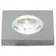 Фото №5 Светильник светодиодный ДВО-1w 6400K 43Лм квадратный серебро (G774)