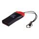 Фото Картридер USB для microSD, microSDHC (etm18-4110)