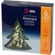 Фото №4 Новогодний декоративный светильник Ёлочка, h 14 см, 3ААА, IP20 ENGDS-17 ЭРА (Б0056010)