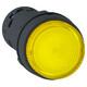 Фото №5 Кнопка 22мм 230В желтая с подсветкой (XB7NW38M1)