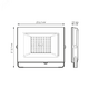 Фото №6 Прожектор светодиодный ДО-100 Вт 9475 Лм 4000К IP65 175-265 В черный LED Elementary Gauss (613100110)