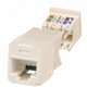 Фото №4 Модуль Mini-Com CJ688TGAW RJ45 TX6 PLUS UTP Т568A/B Enhanced (белый) (CJ688TGAW)