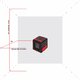 Фото №3 Уровень лазерный Cube Basic Edition (построитель, батарея, инструкция) (А00341)